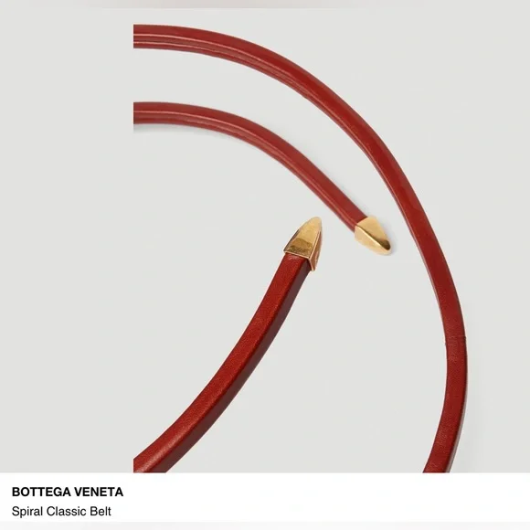 Bottega Veneta Spiral Belt